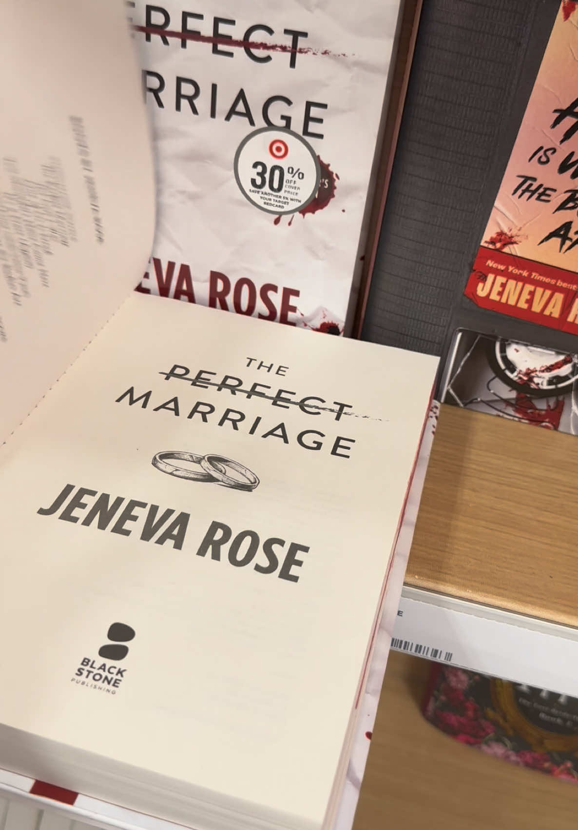 When you wish @Jeneva Rose would just visit your @target already 💔  #jenevarose #autographedbooks #target #BookTok 