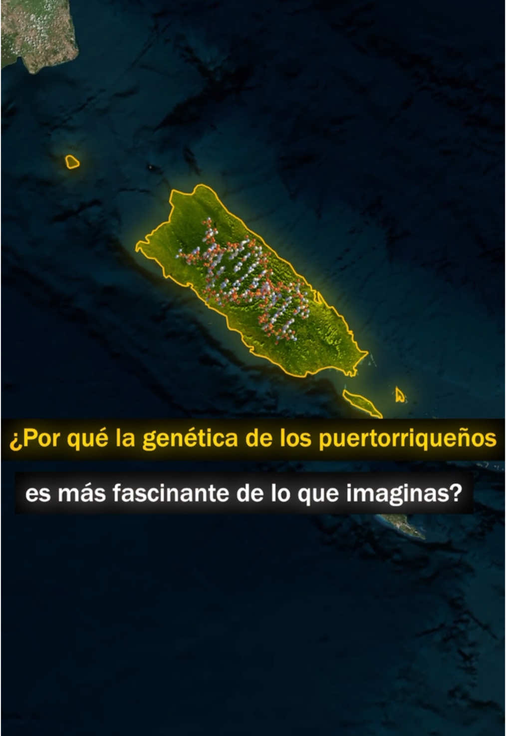 🇵🇷¿Seguirá cambiando la genética de Puerto Rico? #puertorico #geografia #historia #estadosunidos 