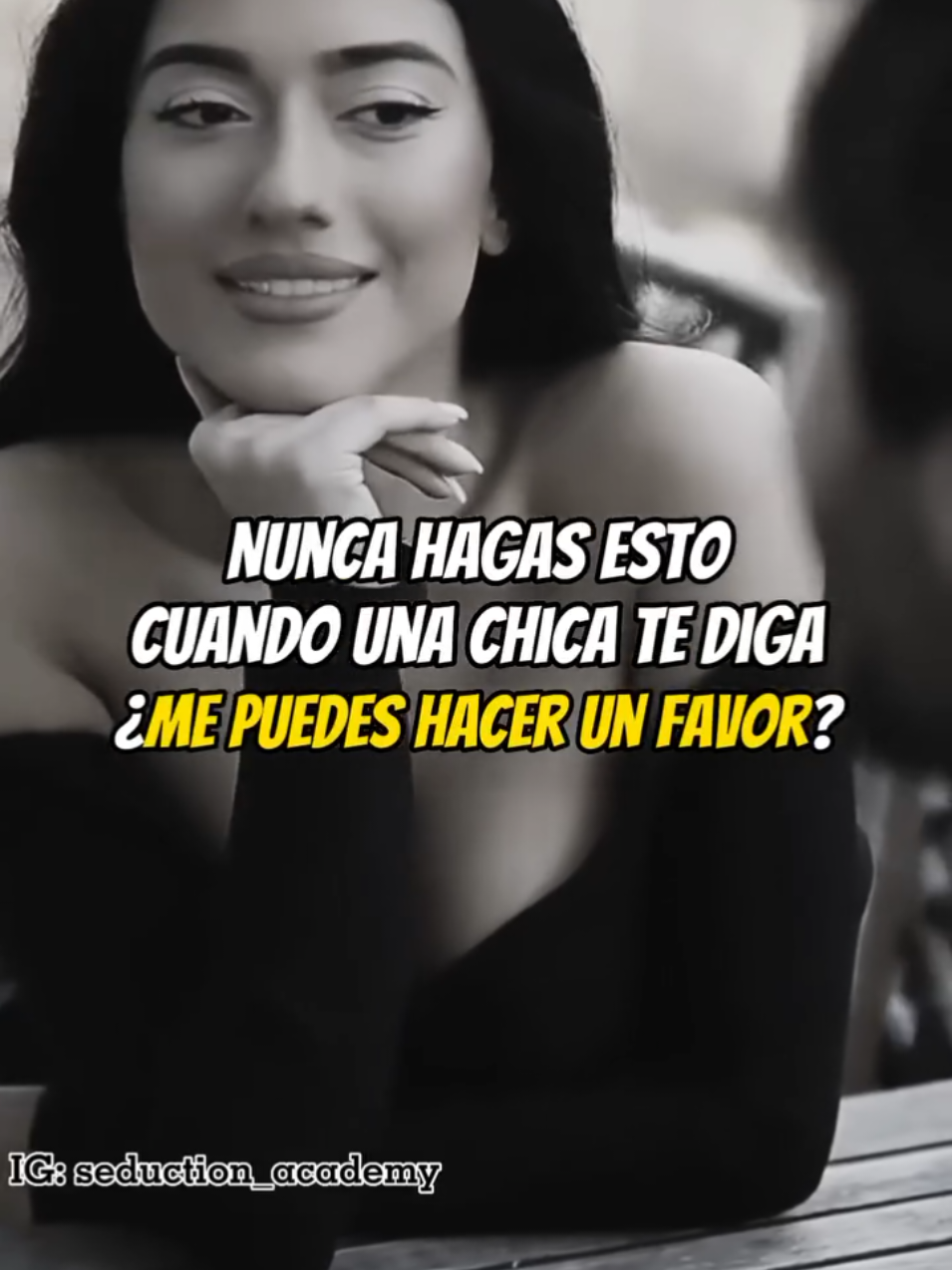 Nunca hagas esto cuando una chica te diga 