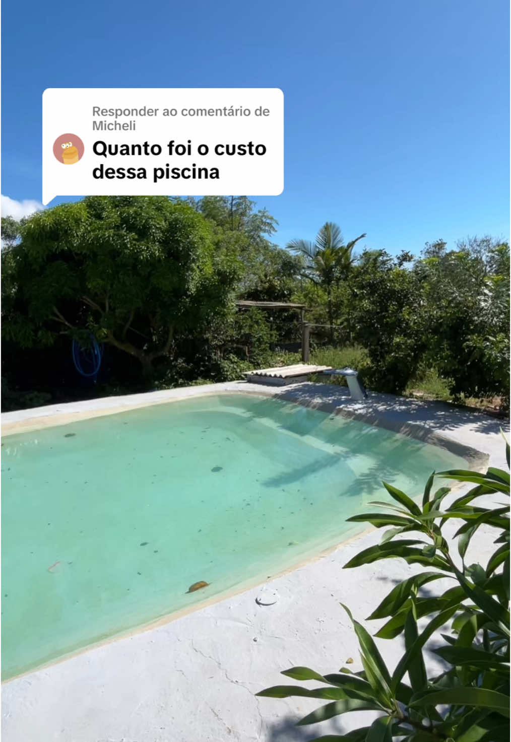 Respondendo a @Micheli piscina estilo praia 