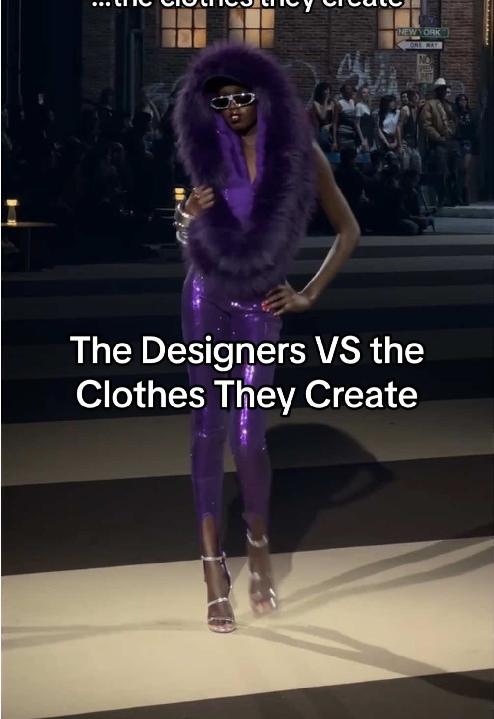 The #Dsquared2 designers versus the clothes they create:  #TikTokFashion #MilanFashionWeek 