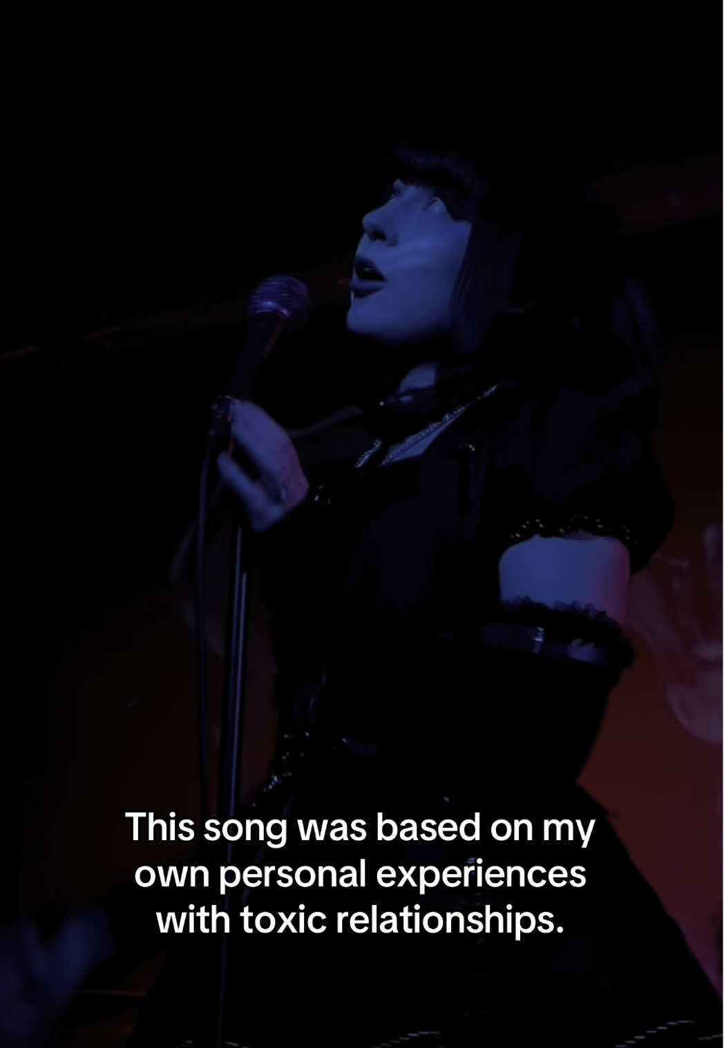 This song is my take on toxic situations you can’t break out of. We’ve all been there. It gets better 🖤 #Possessia #DarkRomance #AltMusic #RockBand #MetalBand #Metal #Music 