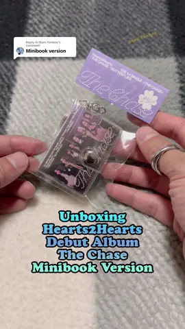 Replying to @Born Fanboy Unboxing Hearts2Hearts Debut Album - The Chase Minibook Version  #unboxing #앨범깡 #hearts2hearts #H2H #카르멘 #carmen #kpop #kpopalbum #bornfanboy  