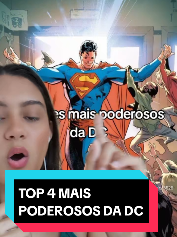 TOP 4 mais poderosos da DC #dccomics #ligadajustiça #hq #dceu 