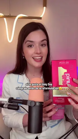 corre a por todos los Uniq One que puedas🫣 (que igual luego la reformulación de Revlon es mejor pero a saber)✨ yo lo uso como protector térmico👏🏻