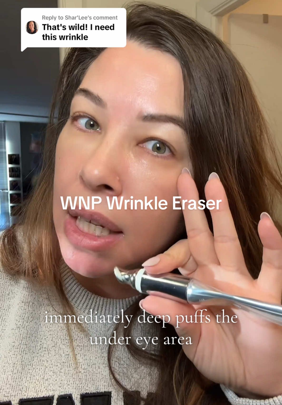 Replying to @Shar'Lee Say goodbye to fine lines and wrinkles with the No. 1 selling item in my shop at the BIGGEST DISCOUNT EVER!✨ The @WNP.Hydra Multi-Peptide Firming Electronic Massaging Eye Cream helps erase wrinkles and boost your anti-aging skincare routine! Smooth, firm, and glow—with the best wrinkle skincare! #creatorseachinsights #wnp #skincare #wnpskincare #wrinkleeraser #antiagingskincare #skincareover40 #skincareover30 #skincareover50 #tiktokshoprestock #tiktokshopspringglowup