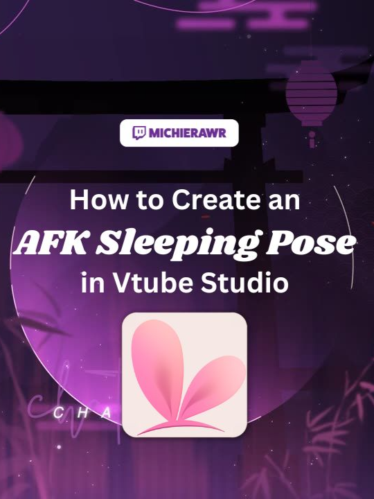 Vtuber Sleeping Pose Tutorial #vtuber #twitch #streamingtips #vtubestudio