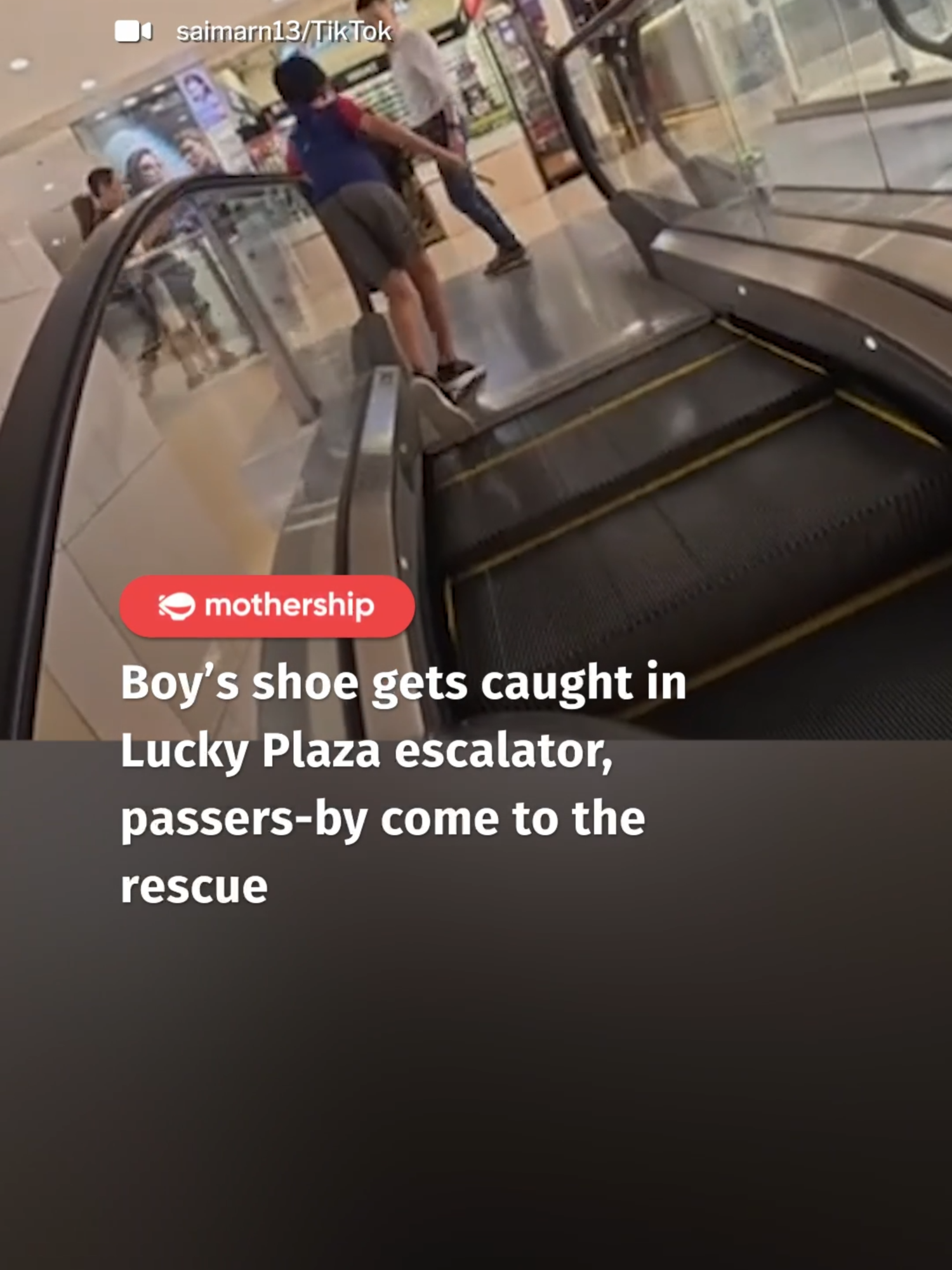 This comes on the heels of recent escalator-related incidents, including one at Sengkang Grand Mall a few days prior. #tiktoksg #sgnews