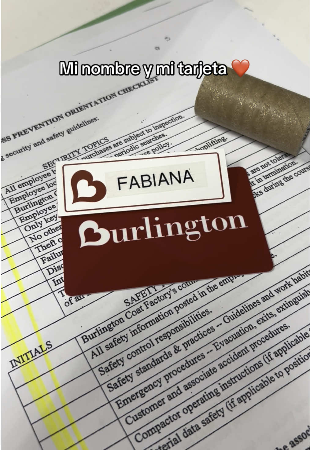 Primer día de training en #burlington ❤️.  #burlington #jobsearch #work #training #burlingtonjobs 