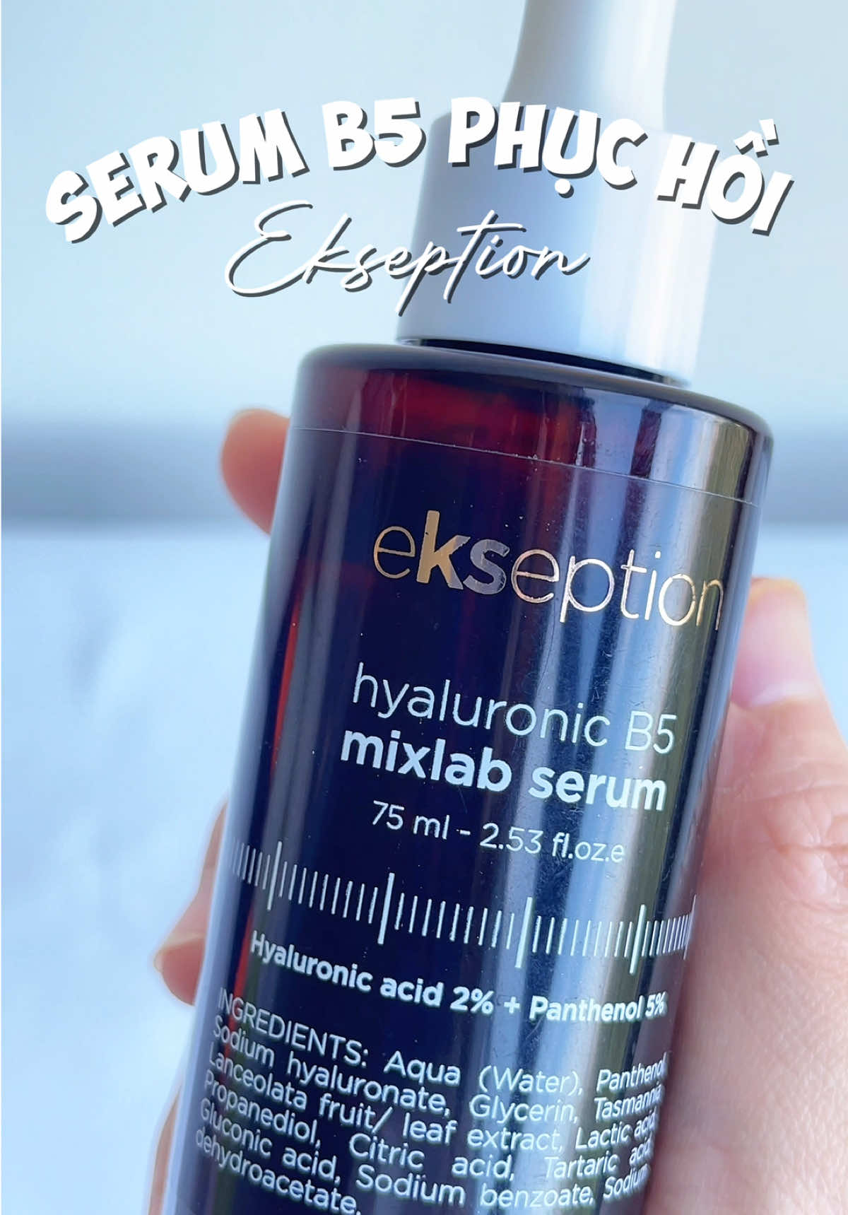 Một em serum B5 phục hồi da nè ✨ #goccuachan #ekseption #serumb5 #xuhuongtiktok 