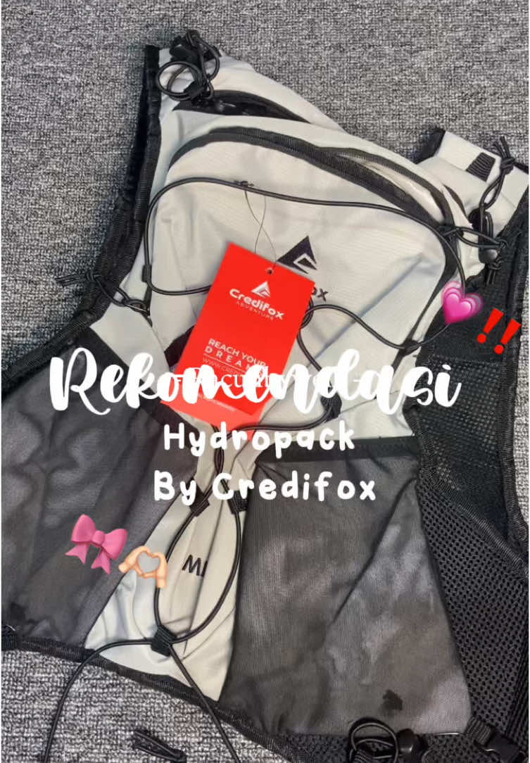 Aaaa sukaaaa bngddd, gk nyangka bakalan sebagus ini barangnya. Brand lokal satu ini gk pernah salah sih kalau bikin produkkk @Credifox 0fficial store #affiliatepemula #supportaffiliate #xyzbcafypシ #fypシ゚ #hikingadventures #tracking 