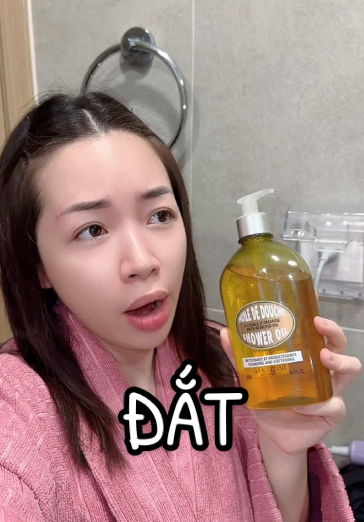 Đắt hihi #BeautyTok #loccitane #dautamhanhnhan #reviewlamdep #suatam 