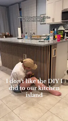 I’m in the middle of making over our kitchen and decided to totally change up our island. Now that I’ve made a couple changes I don’t think the paneling goes - I like it but I don’t like it in here. So now I need to decide what to do here instead.. I’m leaning towards a board and batten and I think I have plenty of materials already in the garage. What do y’all think? #DIY #buildergradetocustommade #kitchenislanddesign #kitchenislandideas #doityourself #diymama #projectfail 