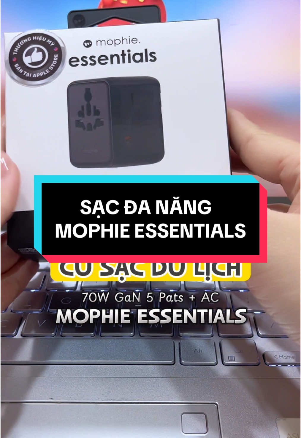 Củ sạc thông minh, đa năng siêu tiện lời của nhà Dâu đây ạ 🥰 #viral #xuhuong #dauden #sacdanang #sacdacong #mophie #sacnhanh #sacdulich #mophie 