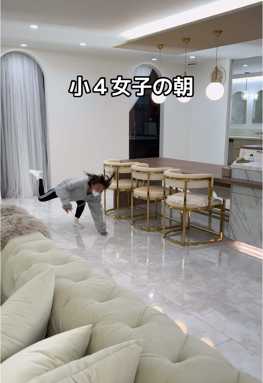 平日の朝は忙しいです😂 #朝のルーティン #平日 #朝 #朝ごはん #遅刻 #学校 #小学生 #武田珠絆