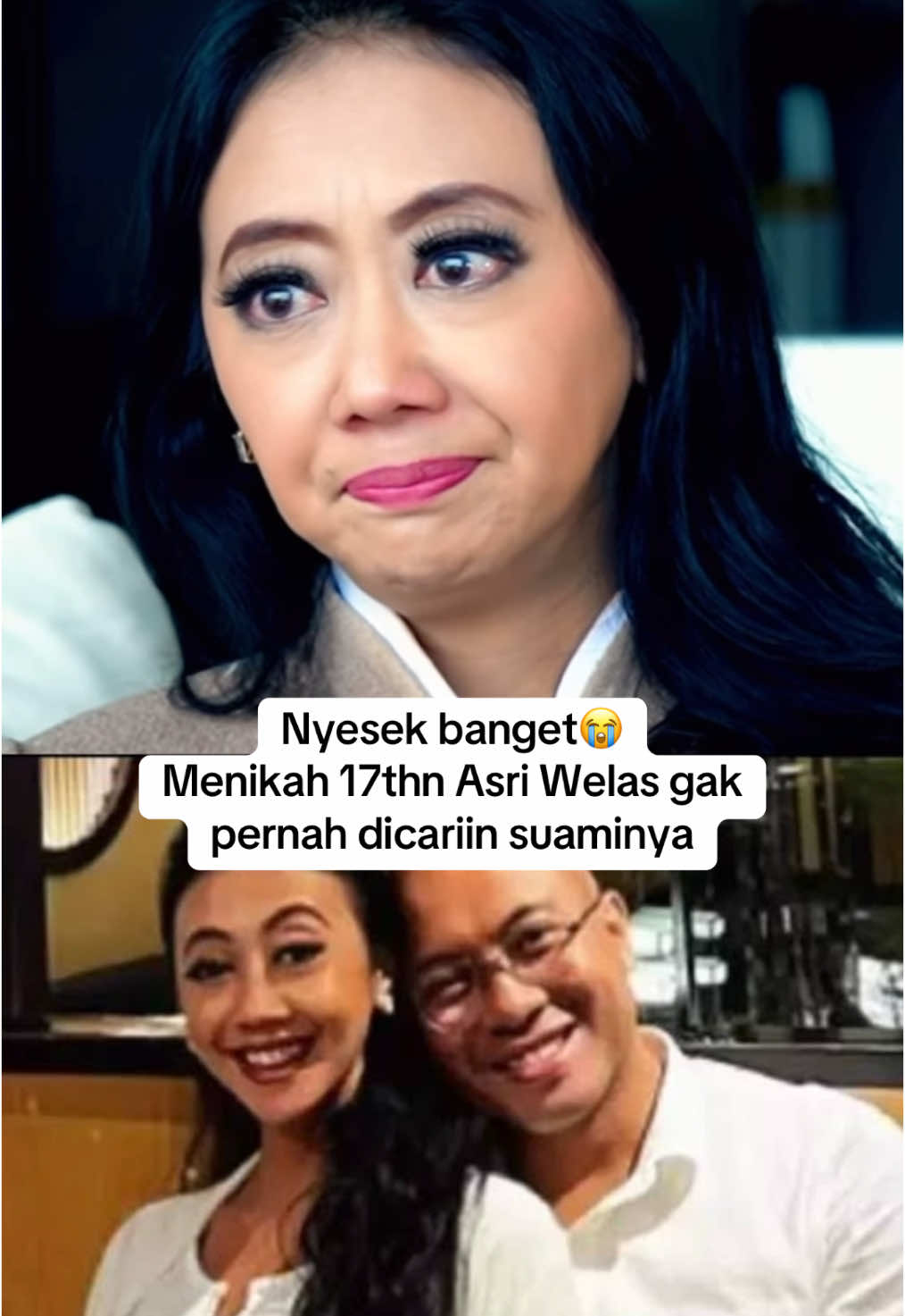 Nyesek banget jadi Asri Welas, bayangin nahan selama 17 tahun😭 #asriwelas #melaneyricardo #cerai #podcastviral #viral #dramatiktok 