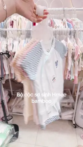 Bộ cộc sơ sinh Hrnee cho bé trai bé gái #hrnee #cộctay #sơsinh #trendingvideo #xuhuong 