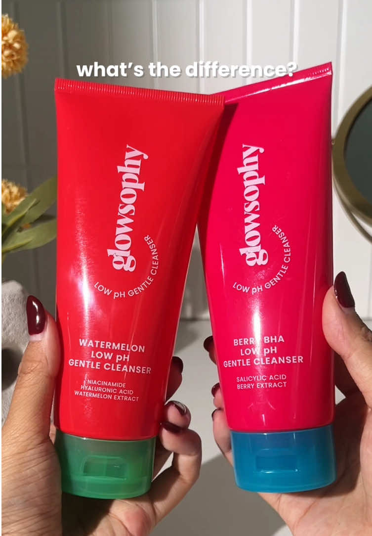 sesuain sama kebutuhan kulit kalian yaa, glowfrieds!🥰💖 #facewashglowsophy #skincaretrends 