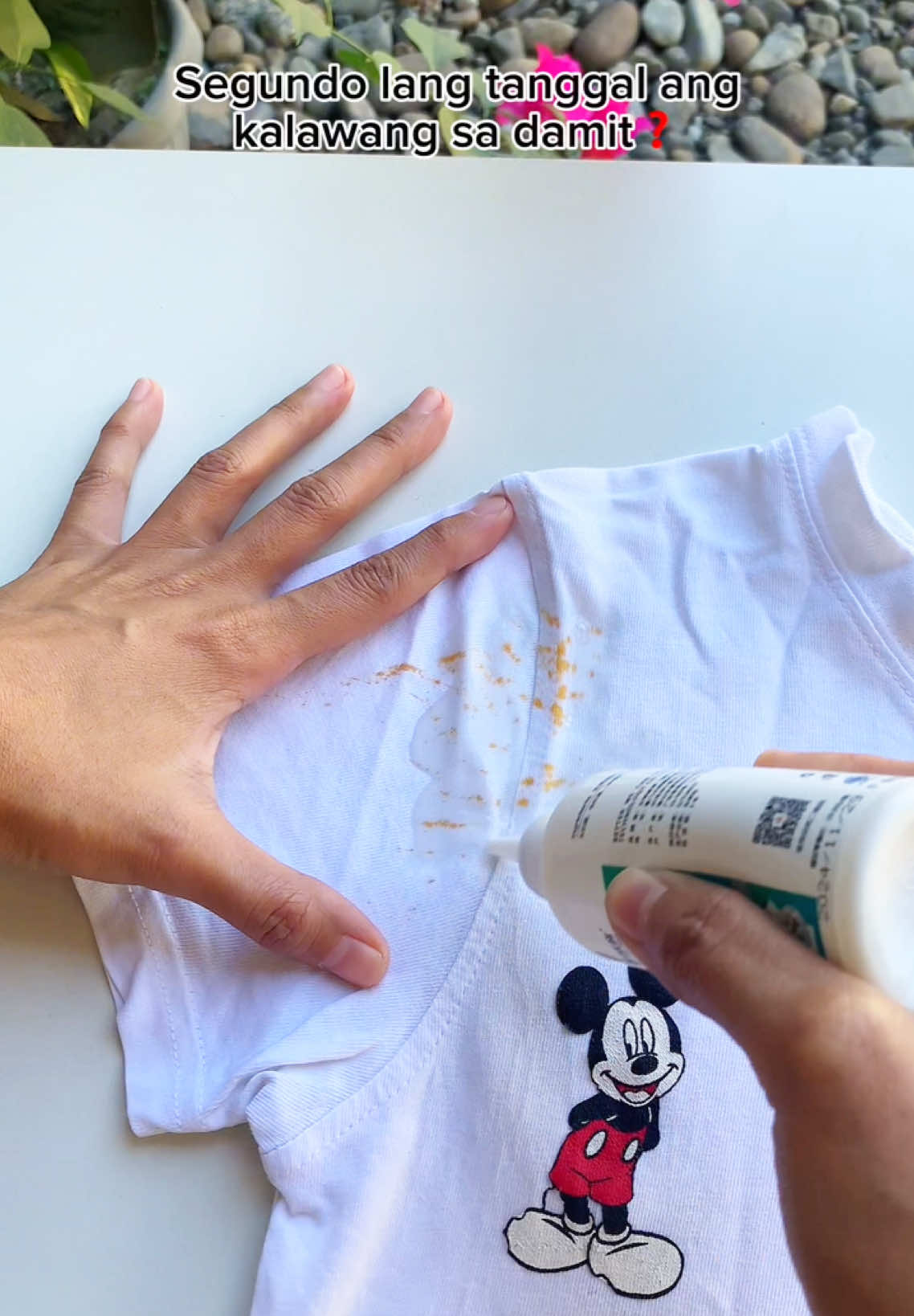 Totoo kaya toh? #rustremover #stainremover #fabricruststainremover #fabricstainremover #cleaninghacks 