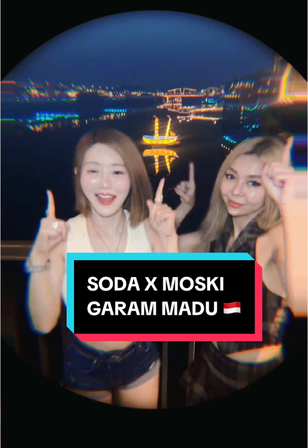 So happy to have u here baby! @DJSODA 🇮🇩 see u next time ♥️ we love youu #garammadu #djsoda #djsodaindonesia #moskilove #soda