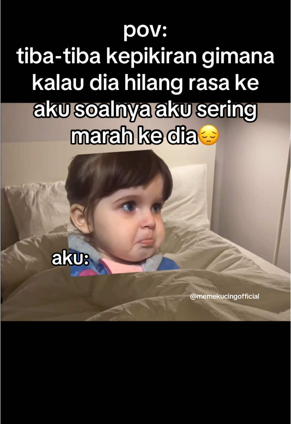 napa sih kita kalo udah cinta suka marah marah even sama hal kecil😭 #memekucingofficial #midskuy #memekucing #meme #kucing 