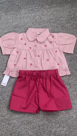 Setelan anak perempuan untuk hari raya 😚 #ootdfashion #setelananak #laila #oneset #katunasli 