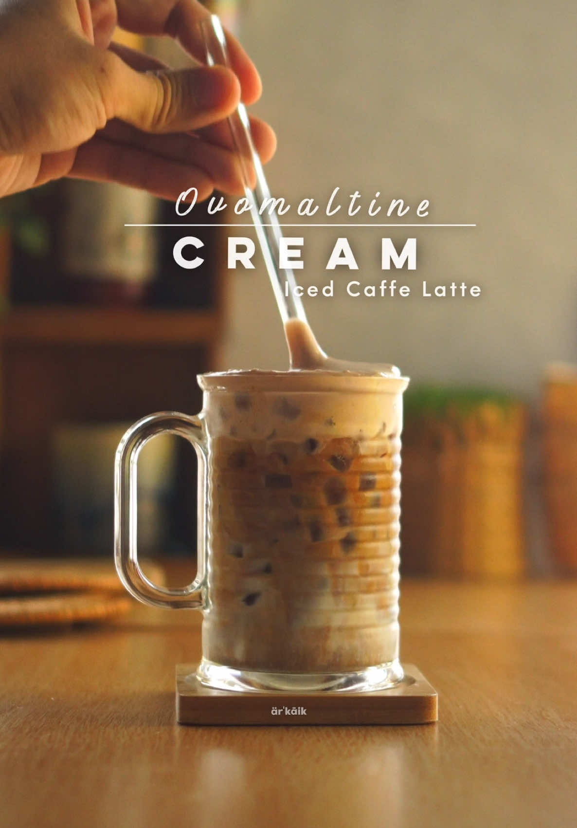 Ovomaltine Cream Iced Caffe Latte ⬇️ Ingredients: 2 tsp ovomaltine crunchy cream 20ml heavy cream 30ml fresh milk Ice 100ml fresh milk 30g espresso shot #ovomaltine #ovomaltinecream #icedlatte #icedcoffee #espresso #icedcaffelatte #mocha #cream #coffeelover #homecafe #drinkoftheday #drinkrecipes #homebrew #coffeecream #asmr 