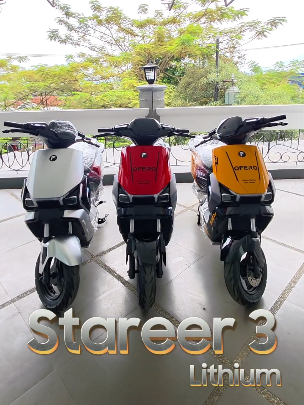 Ofero Stareer 3 Lithium, Si Gesit yang Bikin Kamu Happy!😎