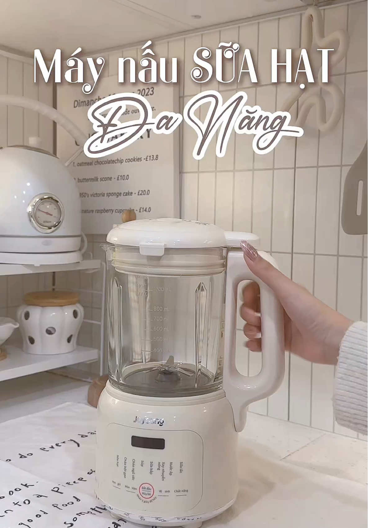 Máy nấu sữa mà sao làm được nhiều món quá zậy 🤣 #areumdecor #decor #kitchen #KitchenHacks #maylamsuahat #joyoungvietnam #suahat #nauancungtiktok #nauan 