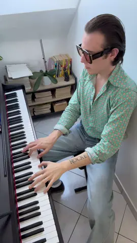 Un peu de Rock'N'Roll pour se sortir les doigts du trou ❤️‍🔥 #cover #rocknroll #piano 