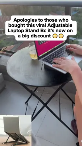 I love it! 💕🥰 #laptop #laptopstand #wfh #laptophacks #workhacks #lifehacks #fyp #foryou #tiktokshop #viral #foryoupage #tiktokmademebuyit 