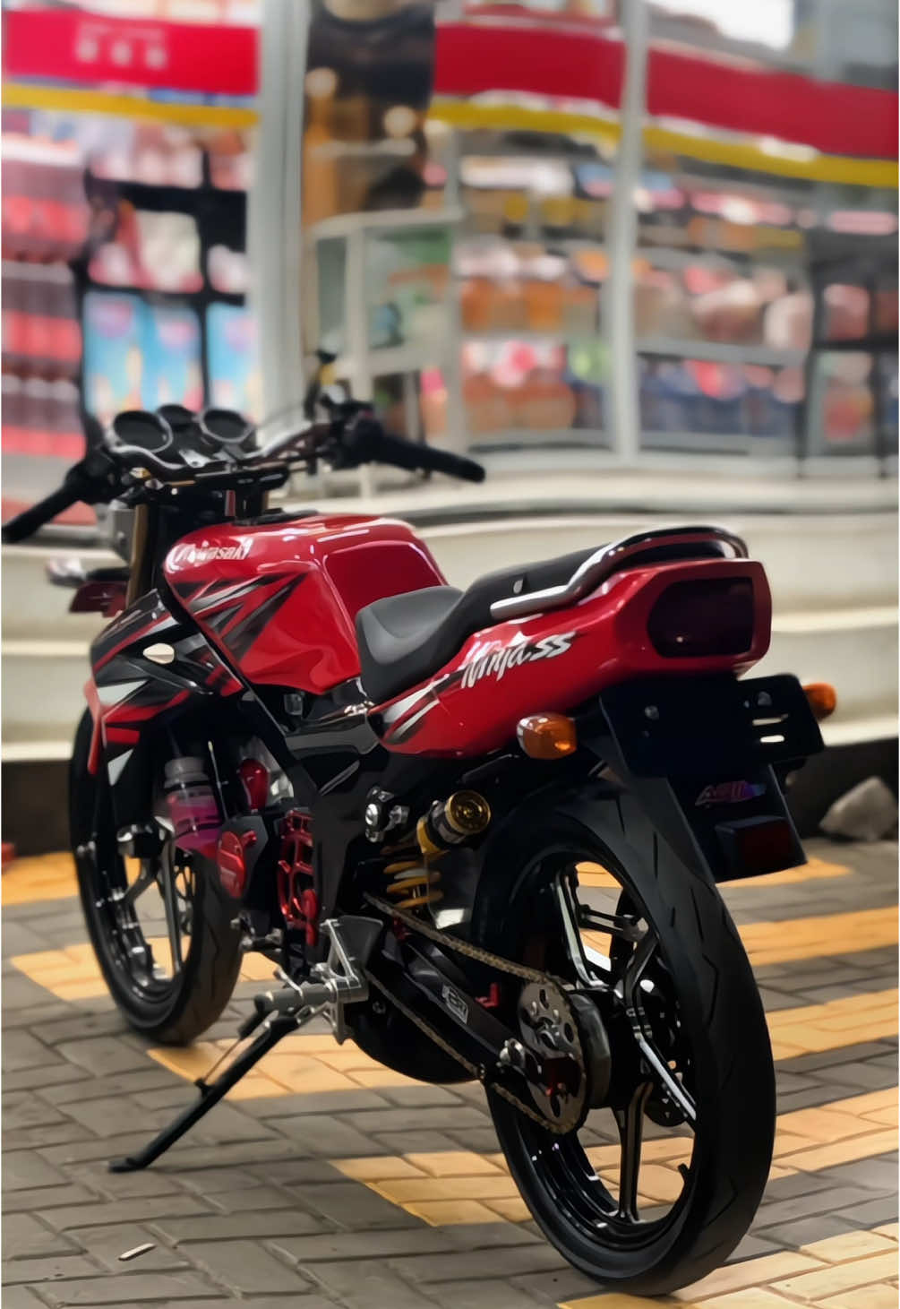 Gantenge ngne mosok gak kepengen      🥷🥷#ninja #ninjass #2stroke #fyp 