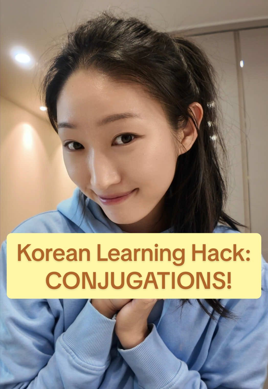 If you want to speak Korean fluently, mastering conjugations is 🔑. Once you’ve got the basics of grammar down, this should be your next focus. You’ll be surprised at how quickly you’ll start forming your own sentences and expressing yourself in different ways.  . And if you’re interested in learning Korean, don’t miss out on my March classes! Only 5 days left to register - link in my bio!  . . #korean #korea #koreanteacher #koreanclass #koreanlanguage🇰🇷 #learnkoreanwithme #한국어 #learnkorean #koreanlesson #koreanvocabulary #koreangrammar #koreanexpressions #koreanpractice 