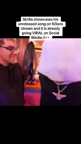 Skrilla showcases his unreleased song on N3ons stream and it is already going VIRAL on Social Media🔥👀 #n3on #fyp #skrilla #n3onclips #foryou 