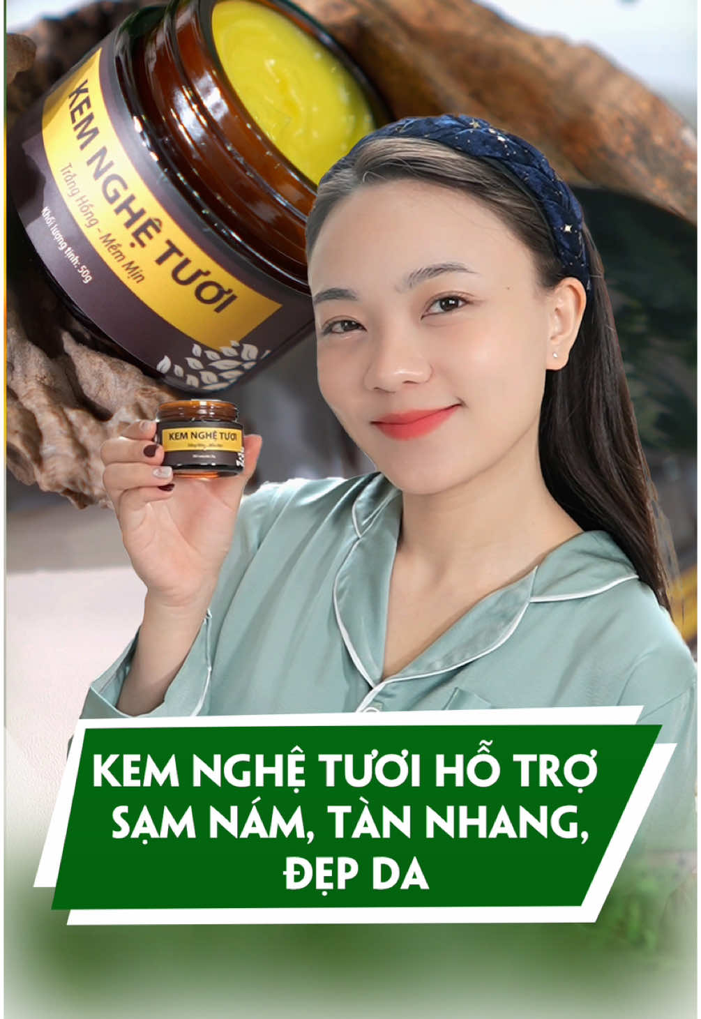 kem nghệ tươi hỗ trợ sạm nám, tàn nhang, đẹp da 🥰 #wonmom #wonmomvietnam #myphamthiennhien #kemnghetuoi #kemnghe 
