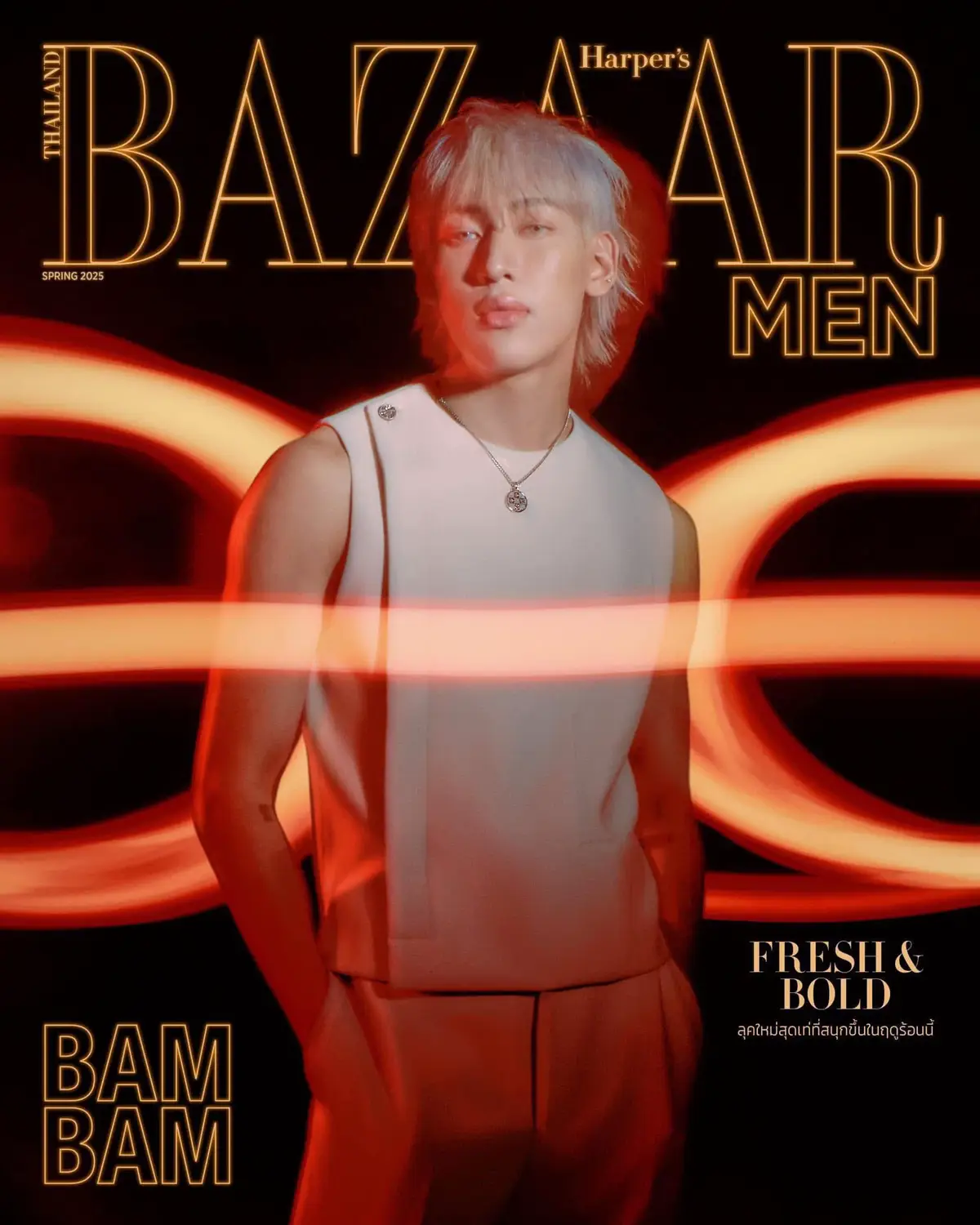 #BAZAARMENThailandxBamBam#BamBam #뱀뱀 @BamBam