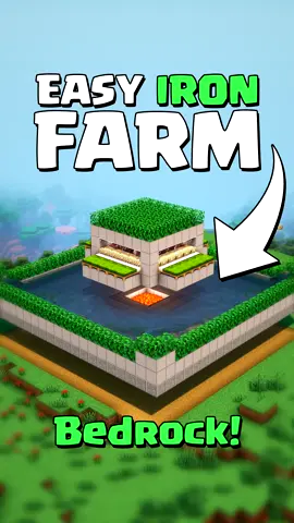 Minecraft Tutorial | EASY IRON Farm ( Bedrock Edition 1.21 ) 🚀      ▬▬▬▬▬▬▬▬▬▬▬▬▬▬▬▬▬▬   🔍 Version   • Bedrock Edition 1.21.0      🌳 Resource Pack   • Crops 3D   • Ores 3D      ☀️ Shader Pack   • ...   ▬▬▬▬▬▬▬▬▬▬▬▬▬▬▬▬▬▬   #Minecraft #minecrafttutorial #minecrafthowtobuild #minecraftpe #minecraftfarm #ironfarm #minecraftironfarm 