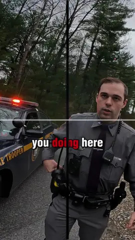 Was He Trying To Break In? What Do You Think? 
