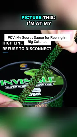 🎣🔥 Hurry Up! Limited Stock! Buy Now: Bingolife Chameleon Invisible Spotted 300m Nylon Fishing Line – Premium German Nylon with Advanced Manufacturing & Fluorocarbon Coating for Superior Strength & Durability!  #FishingGear #InvisibleFishingLine #PremiumNylon #FluorocarbonCoating #StrongAndDurable #AnglerLife #FishingEssentials #ShopNow #HurryUp #LimitedStock