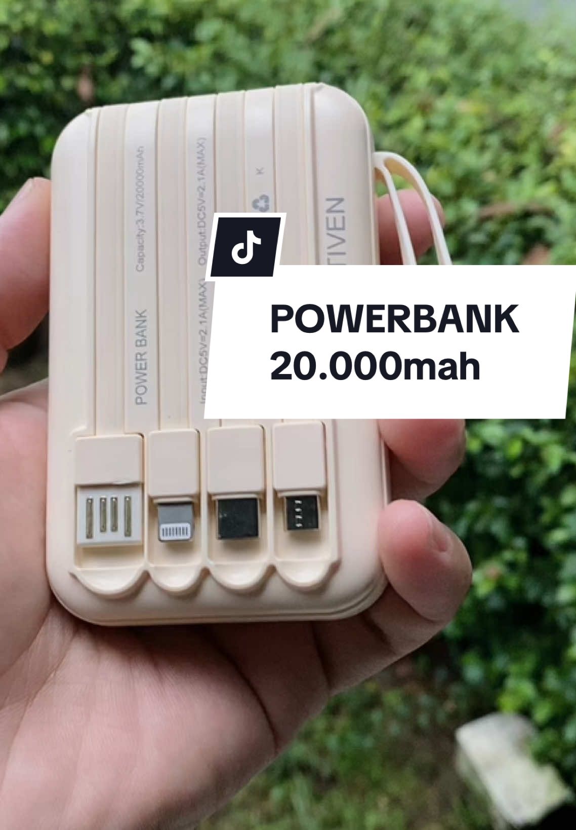 Promo Powerbank 4 in 1 kapasitas 20.000 mah dari Lentiven #powerbank #powerbank4in1 #powerbanklentiven #powerbankfastcharging #powerbankmini #ramadhanekstraseru #cuantanpabatas #wibgajian #unixzero 