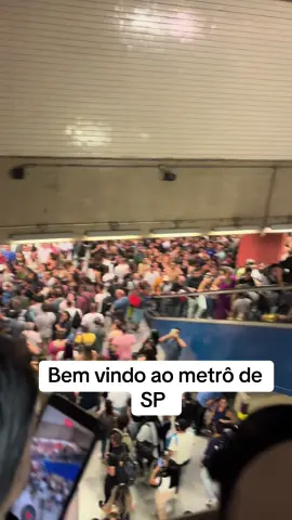Um show ? Não, é a estação da luz !! Ksksksks #cptm #metro #estacaoluz #saopaulo #viral
