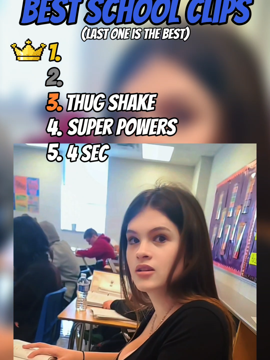 Top 5 best school Clips #bestof #ranking #top5 #memes 