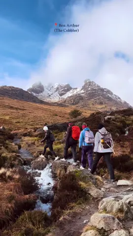 This was a cool one!! #Hiking #Outdoors #adventure  #thecobbler #benarthur #scotlandhiking 