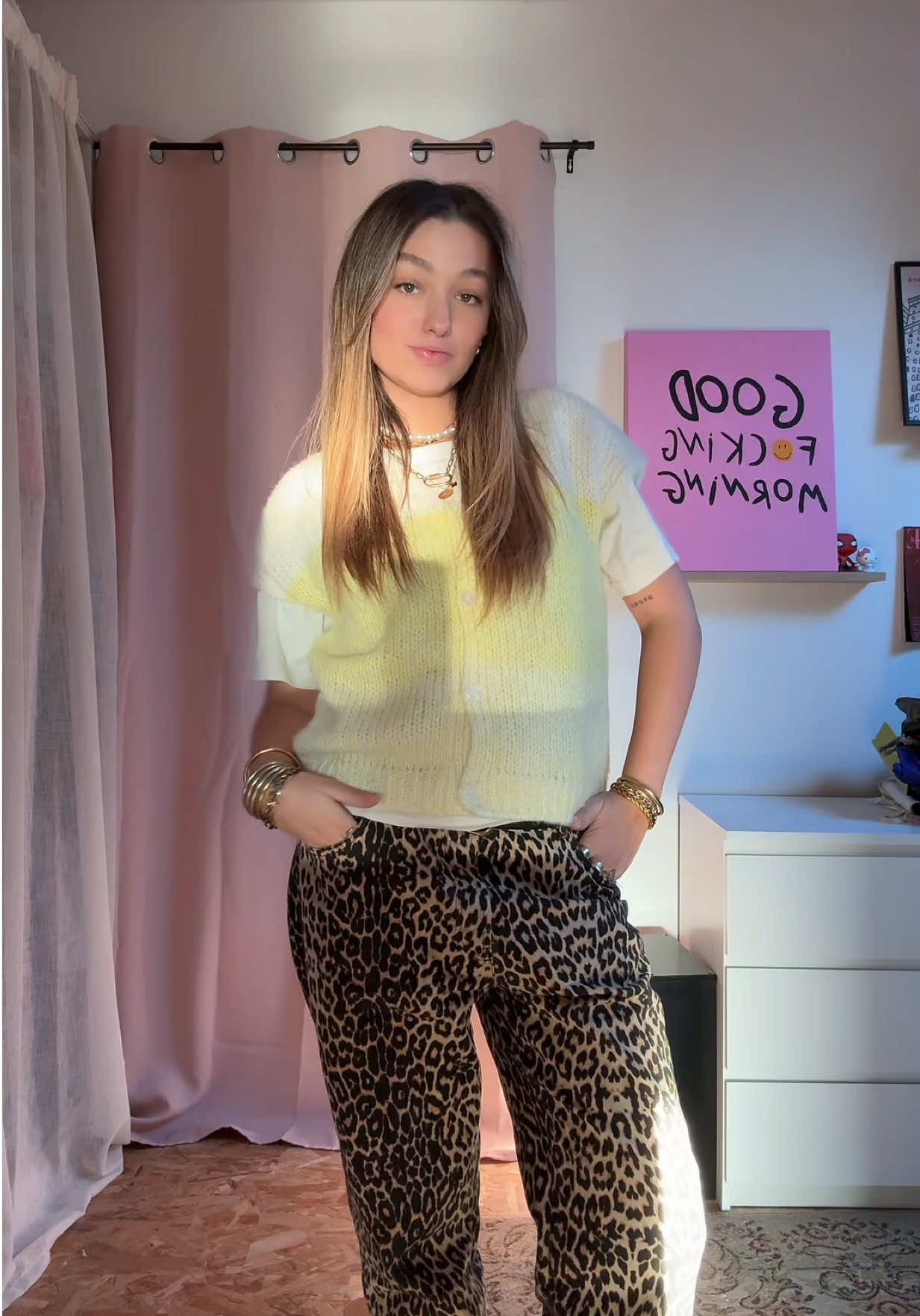 #outfitoftheday 🐆💛