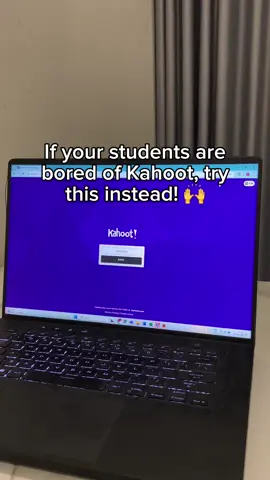Try this if your students are bored of Kahoot! It’s the game generator function from Study Fetch! 😊 #teachertok #kahoot #classroomfun #over30 #teachingideas #website #learningisfun 