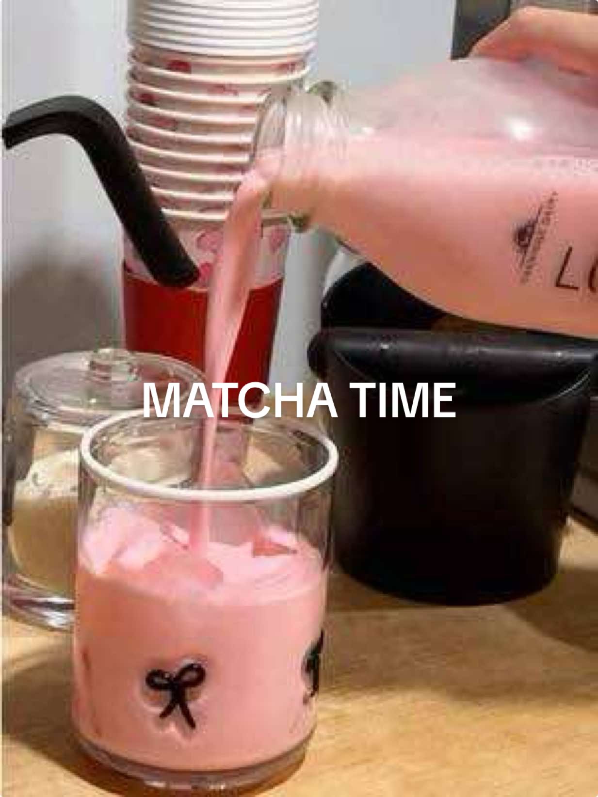 Relax chill have a matchaaaaa is my new motto 😜✨ #trending #fyp #matcha #strawberrymatcha #relaxhaveamatcha 