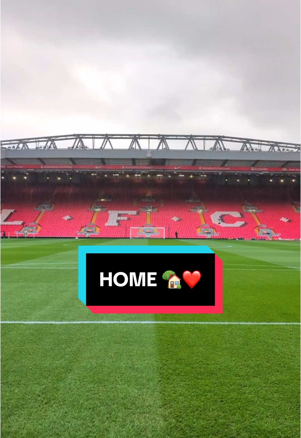 Around the ground ahead of #LIVNEW 🏡 #LiverpoolFC #PremierLeague #LFC 