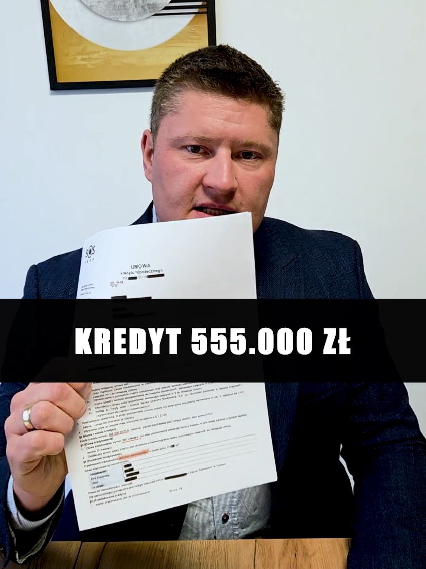 Bank Płaci 130 tys zł - Nielegalne Zapisy Umowa Kredytowa. #kredythipoteczny #skd #bank