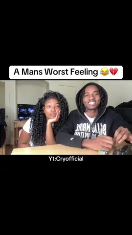 A Man Worst feeling💔😂New Video Out Now Link In Bio (Yt:Cryofficial)❤️  #fyp #viral #foryou #youtube #cryofficial #mom  #college #vlogs #funny #uber #girl 