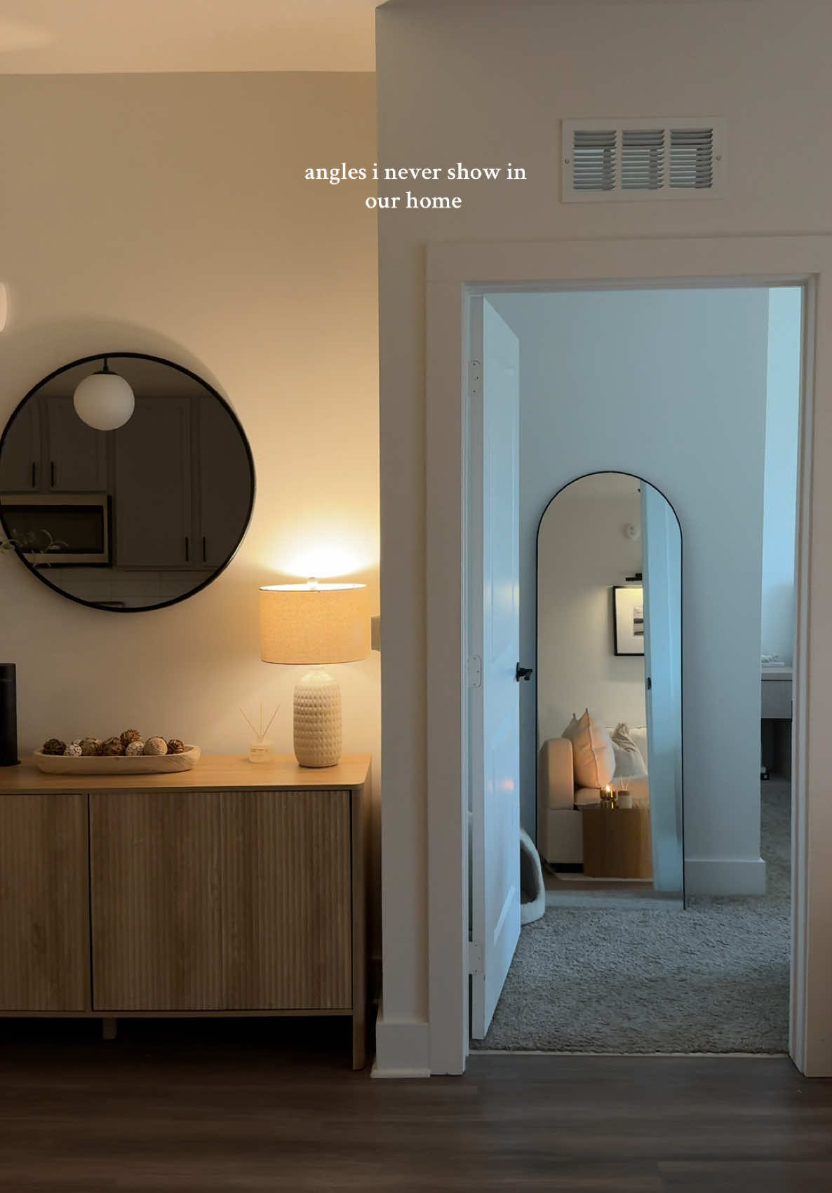 Pt. 2 | some places i almost never show in our home 🤭#apartment #apartmenttour #neutral #neutralaesthetic #homedecor #Home
